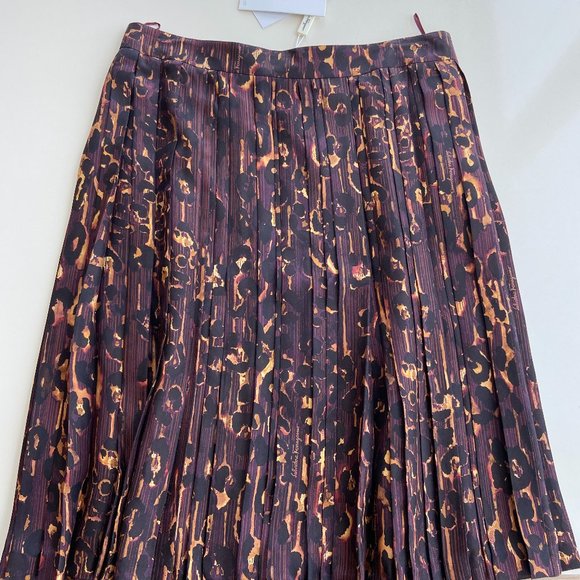 SALVATORE FERRAGAMO FLARED CHECKED SKIRT 38 EU - Picture 5 of 13